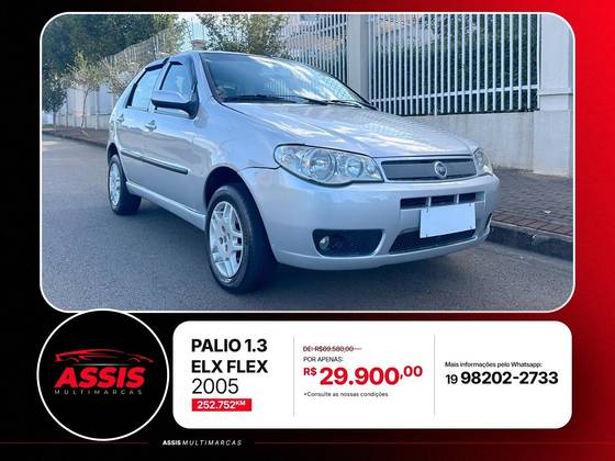 FIAT PALIO 1.3 MPI FIRE ELX 8V FLEX 4P MANUAL
